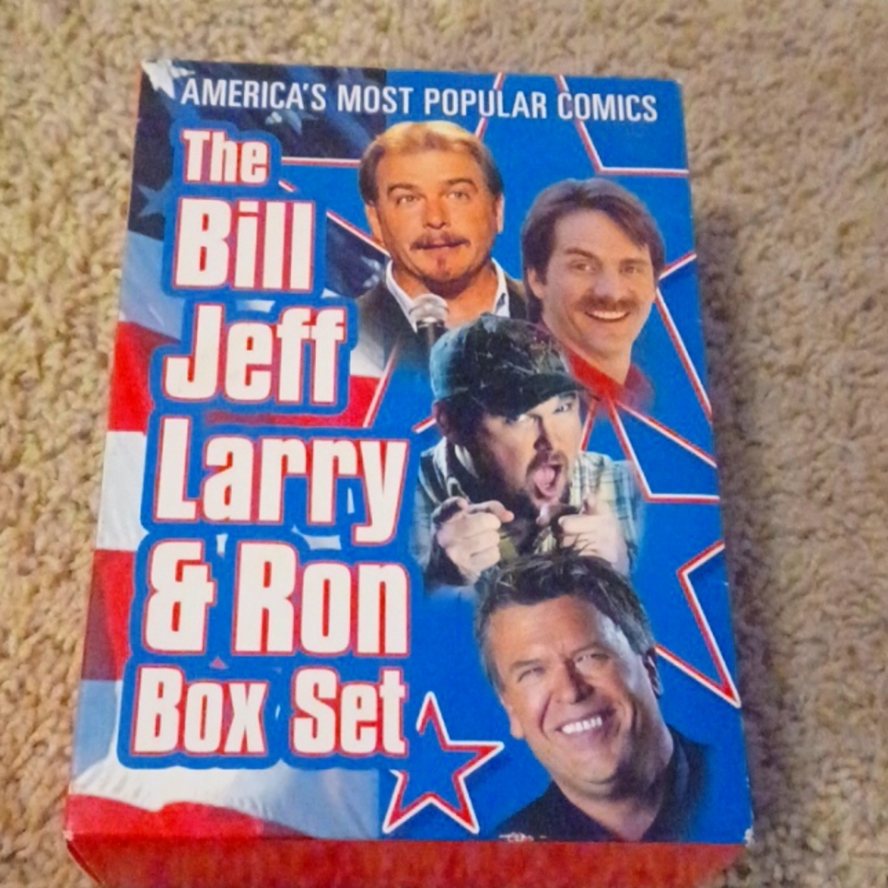 4 DVD set of blue collar comedy tour guys, plus extra dvd
